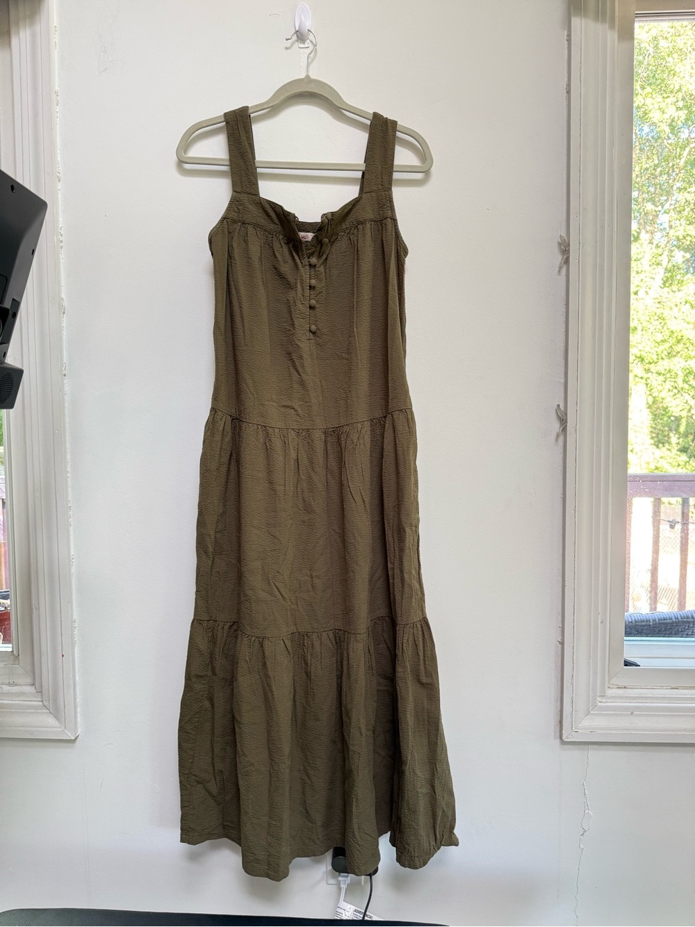 Faherty Marina Tiered Maxi Dress